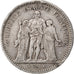 Münze, Frankreich, Hercule, 5 Francs, 1848, Bordeaux, S, Silber, KM:756.4