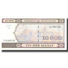 Geldschein, Aserbaidschan, 10,000 Manat, 1994, 1994, KM:21b, UNZ