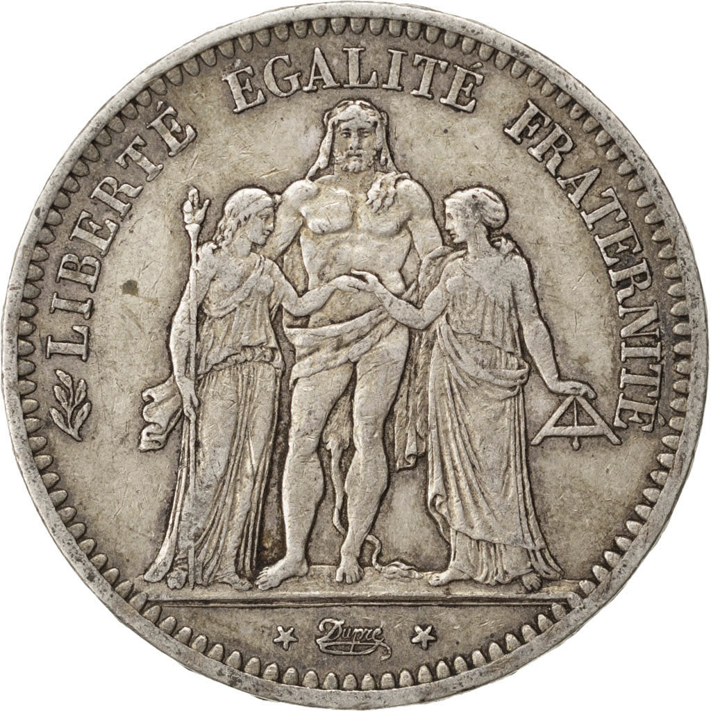 IIème République, 5 Francs Hercule