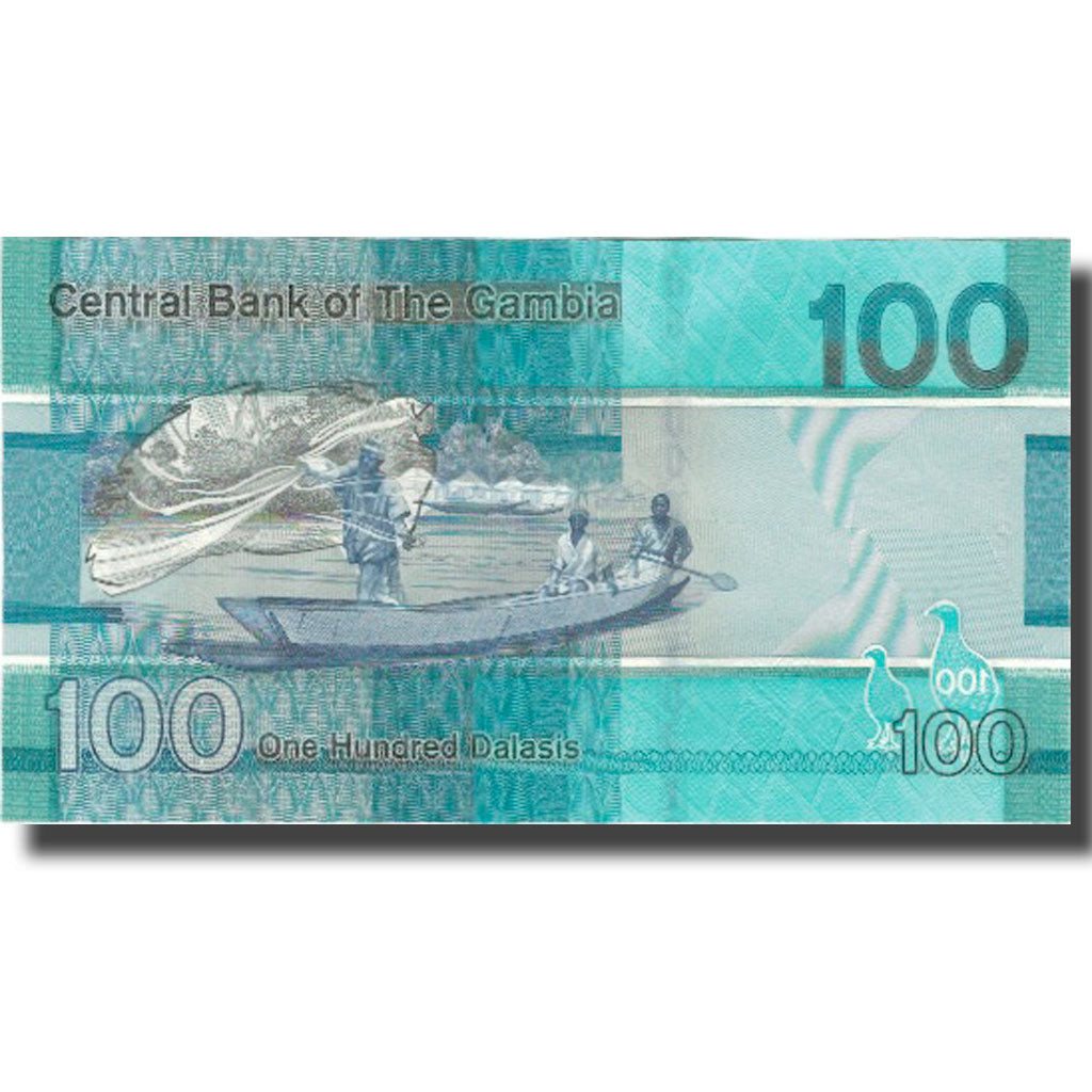 Nota, Gâmbia, 100 Dalasis, 2019, 2019, UNC(65-70)