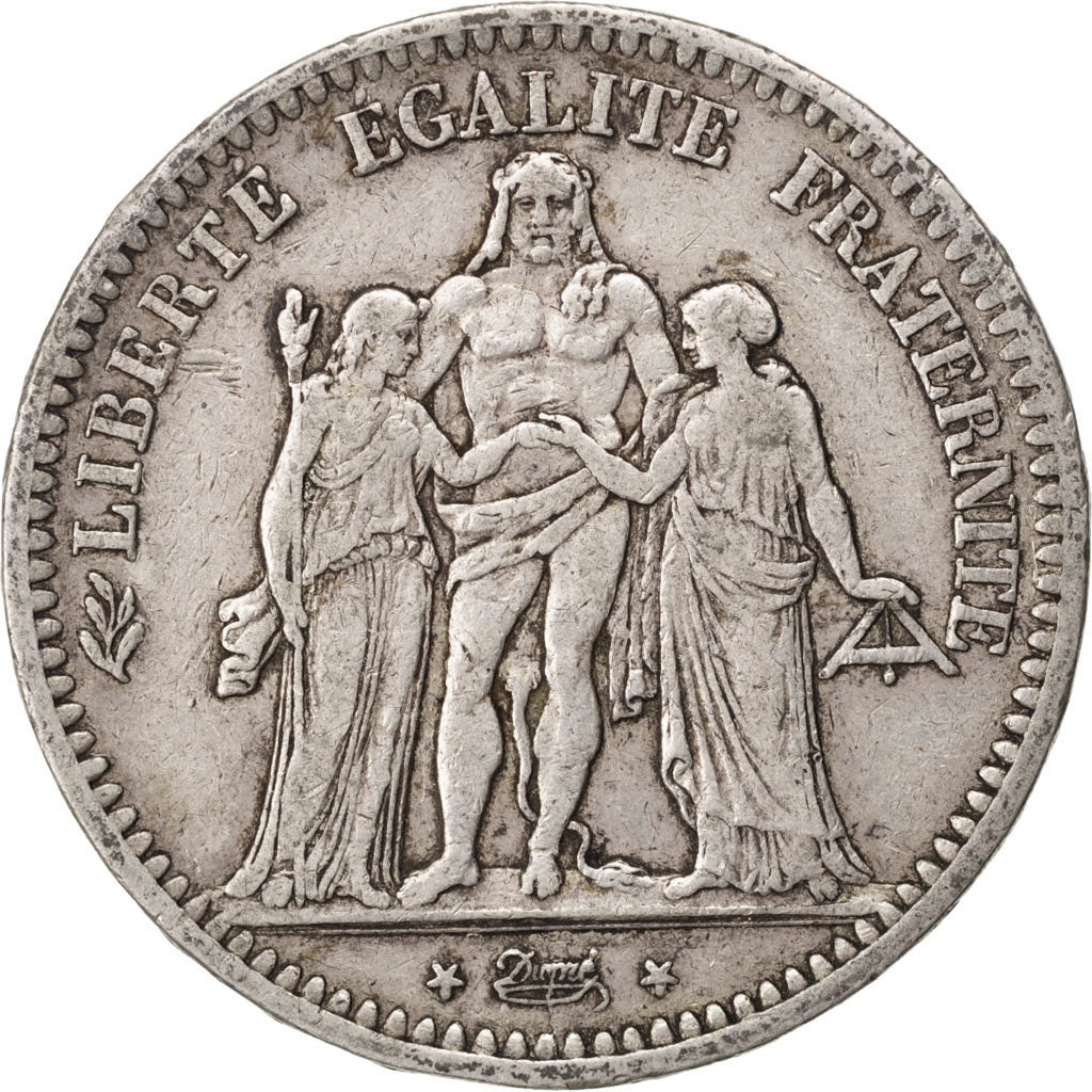 IIème République, 5 Francs Hercule