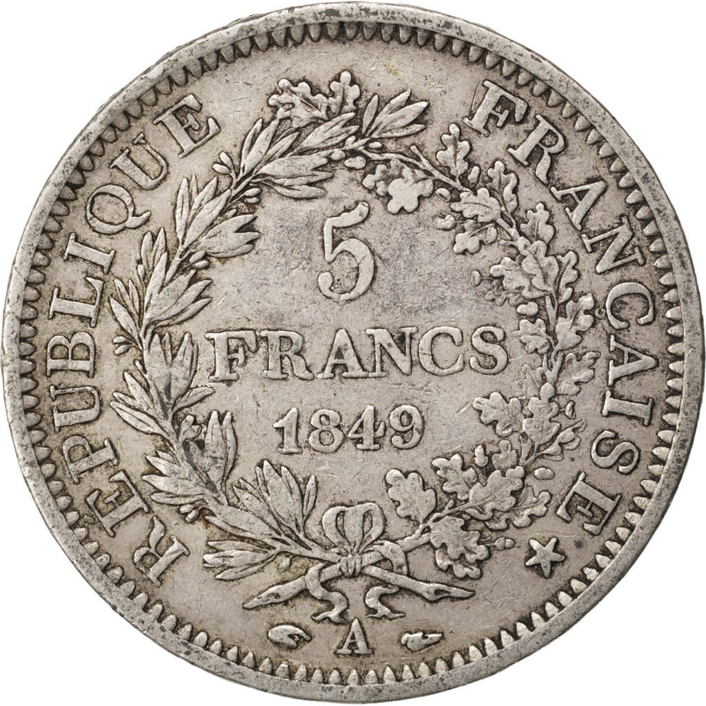IIème République, 5 Francs Hercule