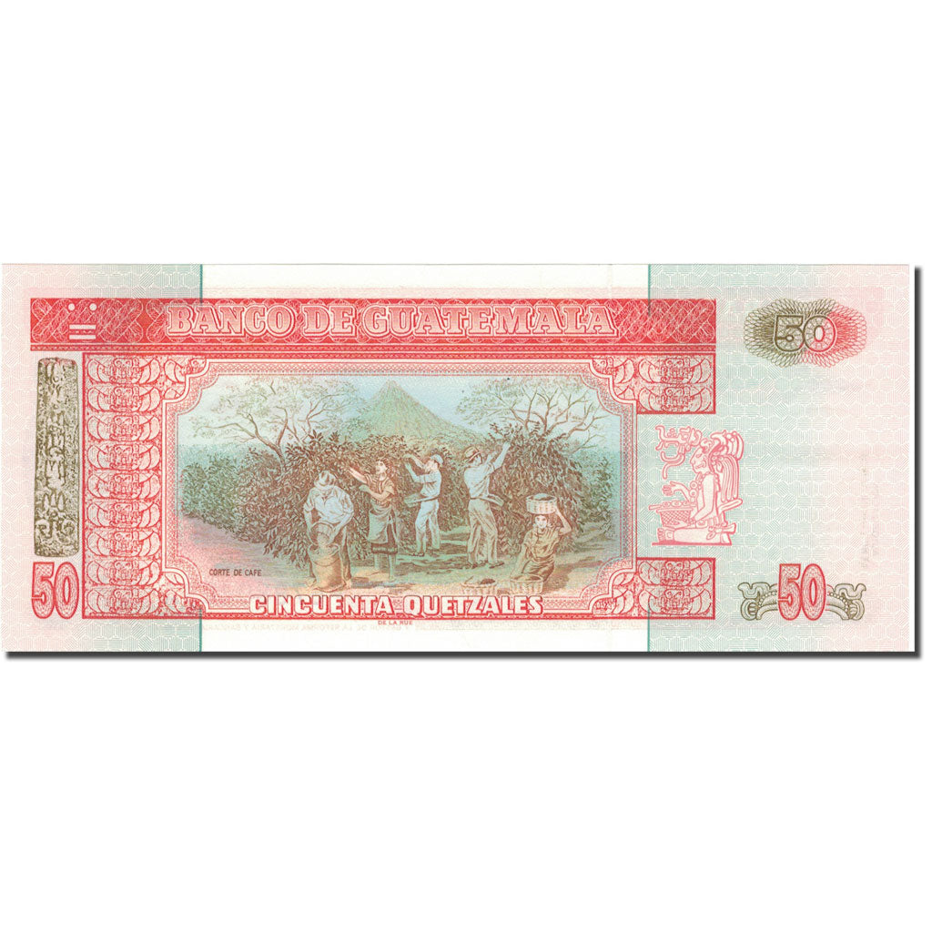 Banknot, Guatemala, 50 Quetzales, 2006, 2006-11-15, KM:113, UNC(65-70)