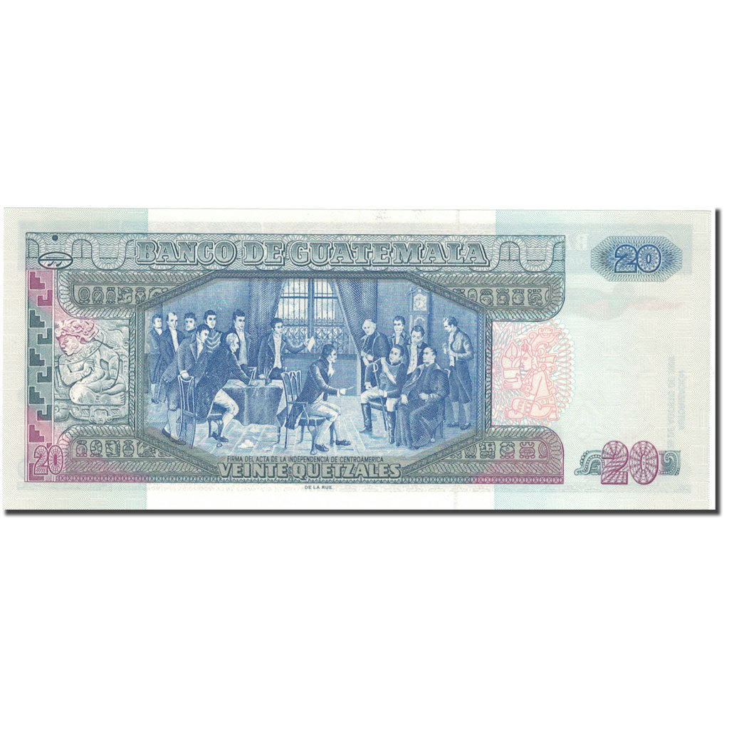 Billete, 20 Quetzales, 2006, Guatemala, 2006-08-25, KM:112b, UNC