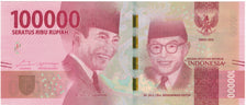 Banknot, Indonesia, 100 000 Rupiah, 2016, 2016, UNC(65-70)
