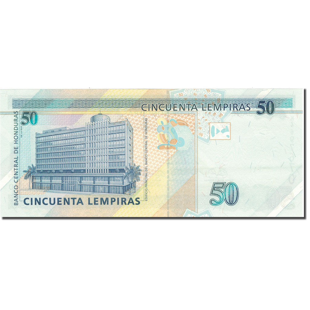 Banknote, Honduras, 50 Lempiras, 2008, 2008-04-17, KM:94b, UNC(65-70)