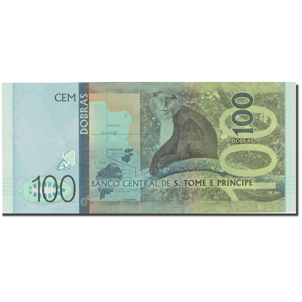 Billet, Saint Thomas and Prince, 100 Dobras, 2016, 2016-10-21, NEUF