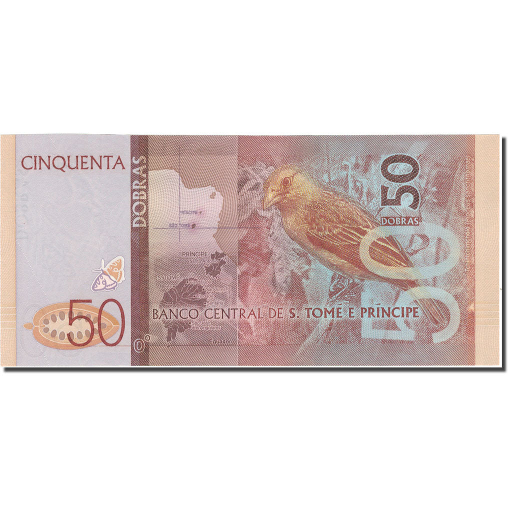 Banconote, Saint Thomas e Prince, 50 Dobras, 2016, 2016-10-21, FDS