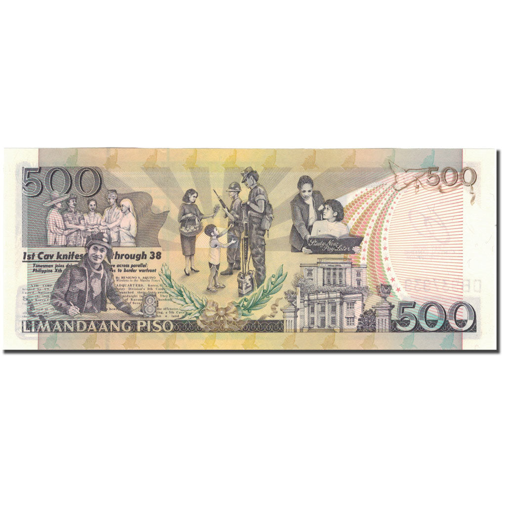 Banknote, Philippines, 500 Piso, 2009, 2009, KM:204, UNC(65-70)