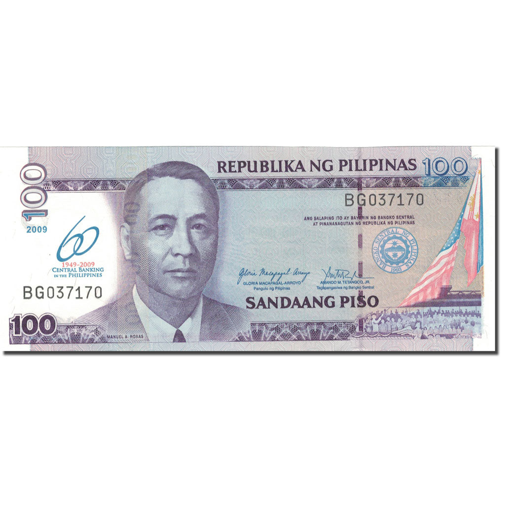 Billete, 100 Piso, 2009, Filipinas, 2009, KM:202, UNC