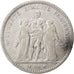 FRANCE, Hercule, 5 Francs, 1872, Paris, KM #820.1, VF(20-25), Silver, Gadoury...