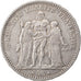 FRANCE, Hercule, 5 Francs, 1873, Bordeaux, KM #820.2, EF(40-45), Silver,...