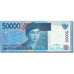 Banknote, Indonesia, 50,000 Rupiah, 2009, 2009, KM:145b, UNC(65-70)
