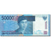 Banknot, Indonesia, 50,000 Rupiah, 2009, 2009, KM:145b, UNC(65-70)