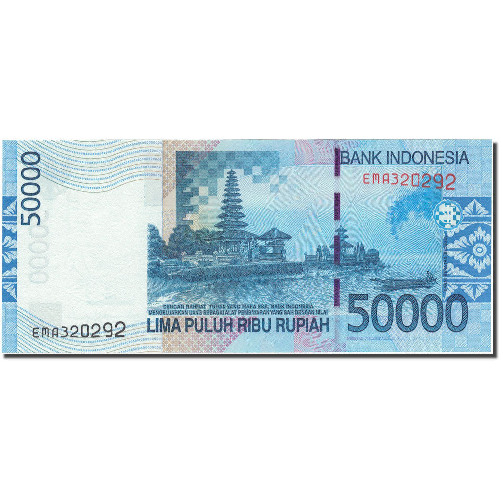 Banknote, Indonesia, 50,000 Rupiah, 2009, 2009, KM:145b, UNC(65-70)