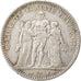 Coin, France, Hercule, 5 Francs, 1874, Bordeaux, EF(40-45), Silver, KM:820.2