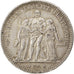 Moneta, Francja, Hercule, 5 Francs, 1874, Bordeaux, EF(40-45), Srebro