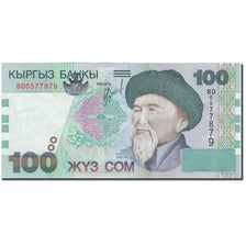 Banconote, Kirghizistan, 100 Som, 2002, 2002, KM:21, FDS