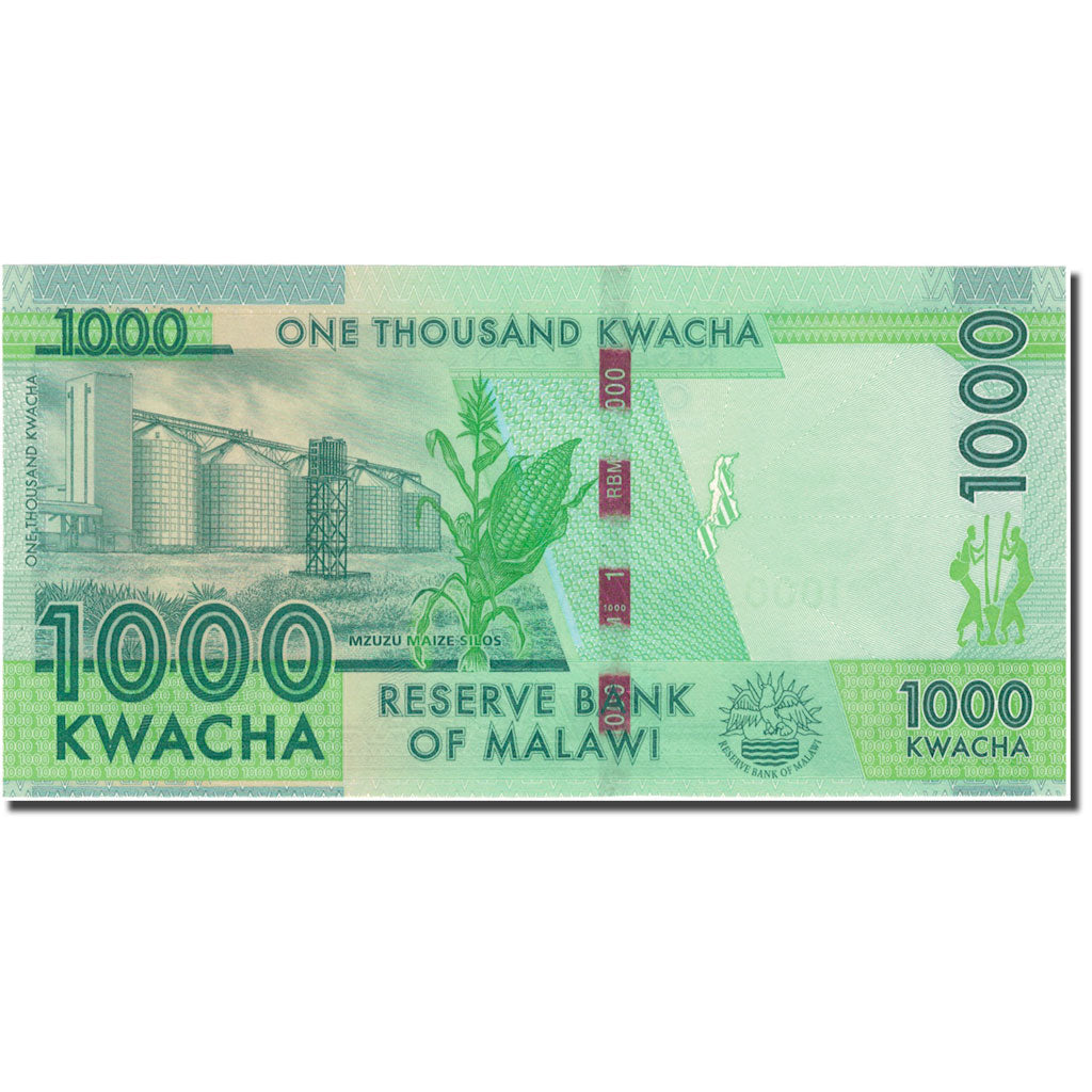 Nota, Maláui, 1000 Kwacha, 2016, 2016-01-01, UNC(65-70)