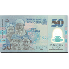 Nota, Nigéria, 50 Naira, 2009, 2009, KM:40a, UNC(65-70)