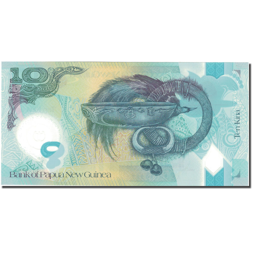 Banconote, Papua Nuova Guinea, 10 Kina, 2010, 2010, KM:40, FDS