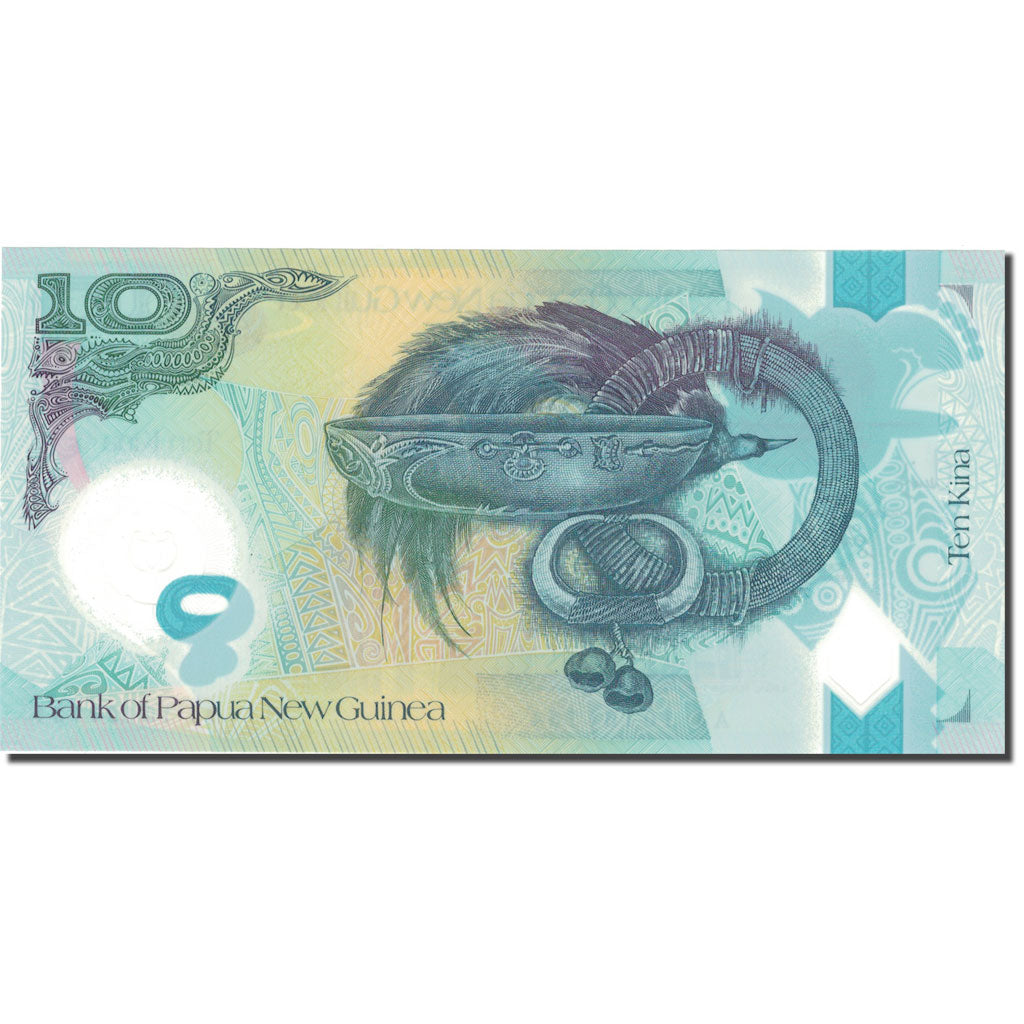 Banknote, Papua New Guinea, 10 Kina, 2010, 2010, KM:40, UNC(65-70)