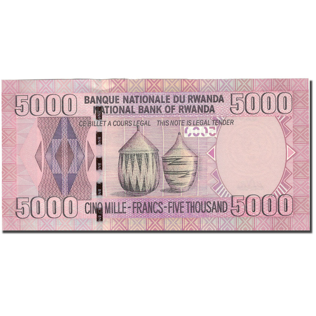 Banconote, Ruanda, 5000 Francs, 2009, 2009-02-01, FDS