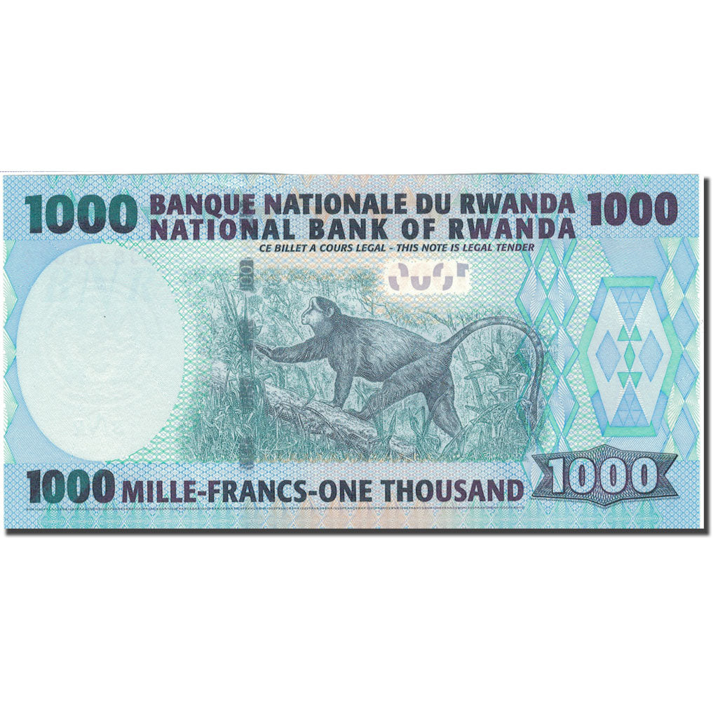 Banknote, Rwanda, 1000 Francs, 2008, 2008-02-01, UNC(65-70)