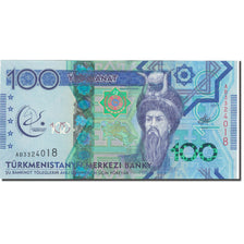 Banknote, Turkmenistan, 100 Manat, 2017, 2017, UNC(65-70)
