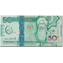 Banconote, Turkmenistan, 50 Manat, 2017, 2017, FDS