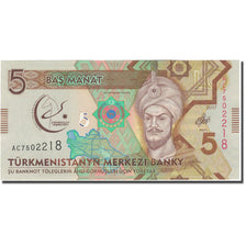 Banconote, Turkmenistan, 5 Manat, 2017, 2017, FDS