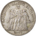 FRANCE, Hercule, 5 Francs, 1876, Bordeaux, KM #820.2, VF(30-35), Silver,...