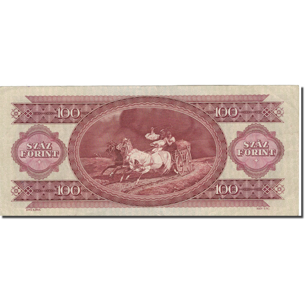 Banknote, Hungary, 100 Forint, 1975, 1975-10-28, KM:171e, EF(40-45)