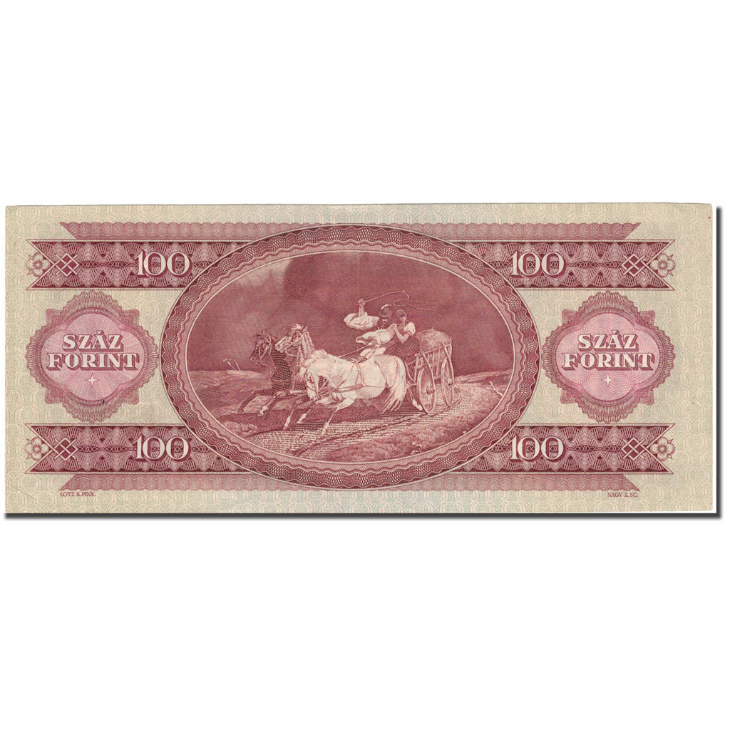 Banknote, Hungary, 100 Forint, 1975, 1975-10-28, KM:171e, EF(40-45)
