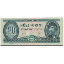 Banknote, Hungary, 20 Forint, 1965, 1965-09-03, KM:169D, EF(40-45)