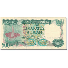 Banknote, Indonesia, 500 Rupiah, 1982, 1982, KM:121, AU(50-53)