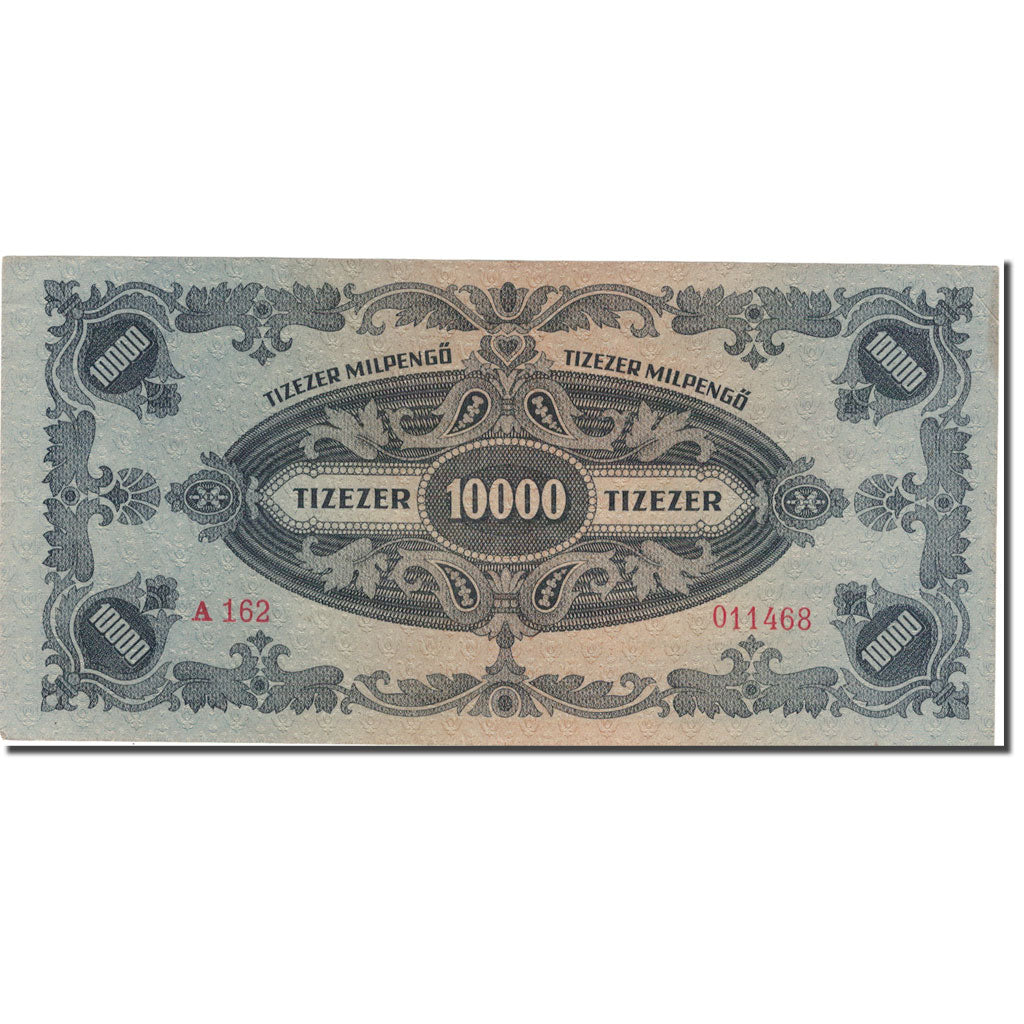 Banknote, Hungary, 10,000 Milpengö, 1946, 1946-04-29, KM:126, AU(50-53)