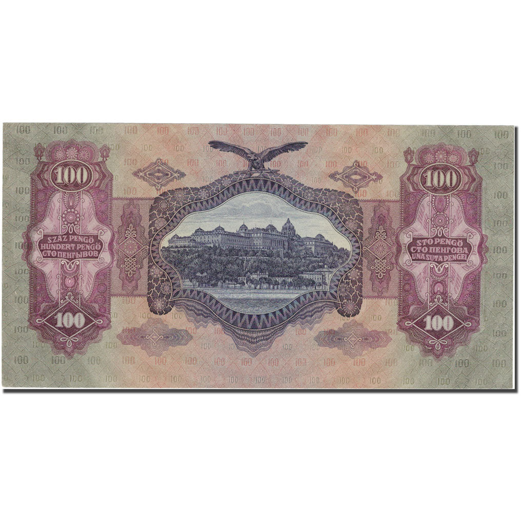 Banknote, Hungary, 100 Pengö, 1930, 1930-07-01, KM:112, AU(50-53)