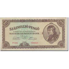Banknote, Hungary, 100,000,000 Pengö, 1946, 1946-03-18, KM:124, VF(30-35)