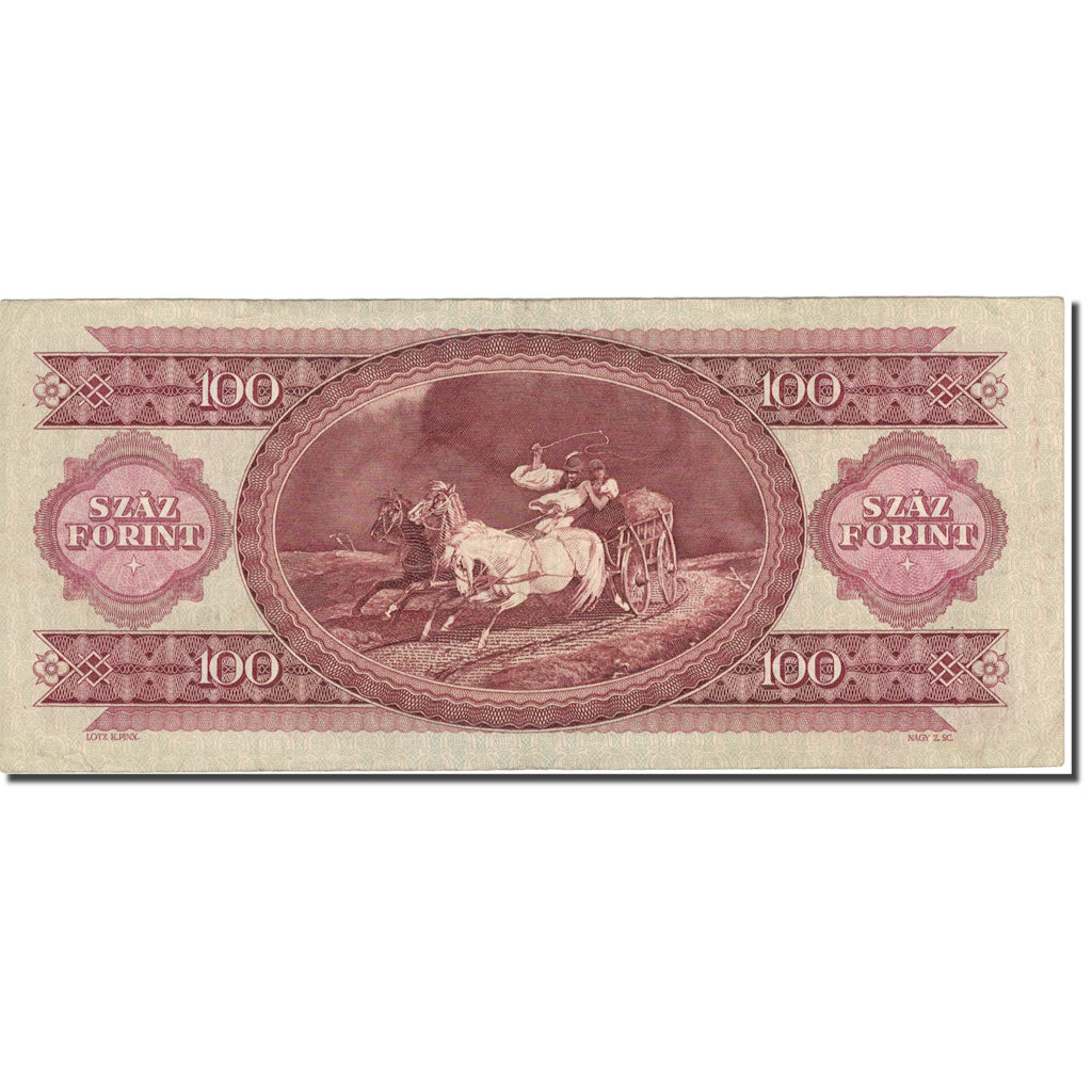 Banknote, Hungary, 100 Forint, 1992, 1992-01-15, KM:174a, VF(30-35)
