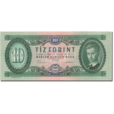 Banknote, Hungary, 10 Forint, 1969, 1969-06-30, KM:168d, AU(50-53)