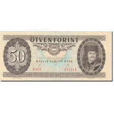Banconote, Ungheria, 50 Forint, 1989, 1989-01-10, KM:170h, BB