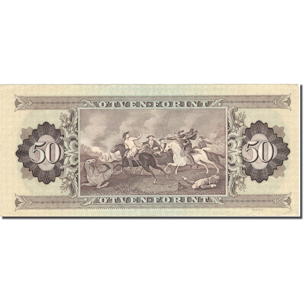 Banconote, Ungheria, 50 Forint, 1989, 1989-01-10, KM:170h, BB