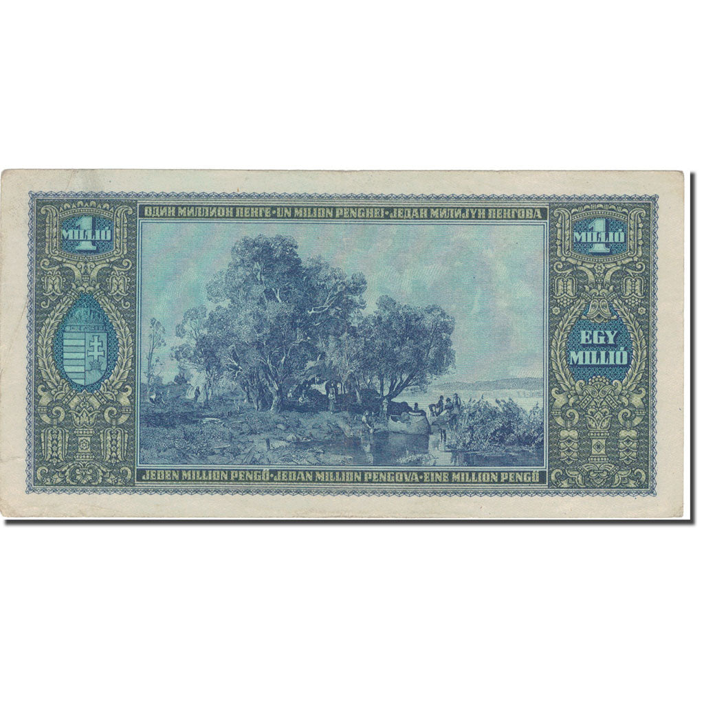 Banknote, Hungary, 1,000,000 Pengö, 1945, 1945-11-16, KM:122, VF(30-35)