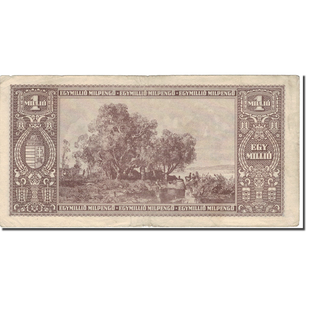 Banknote, Hungary, 1 Million Milpengö, 1946, 1946-05-24, KM:128, VF(30-35)