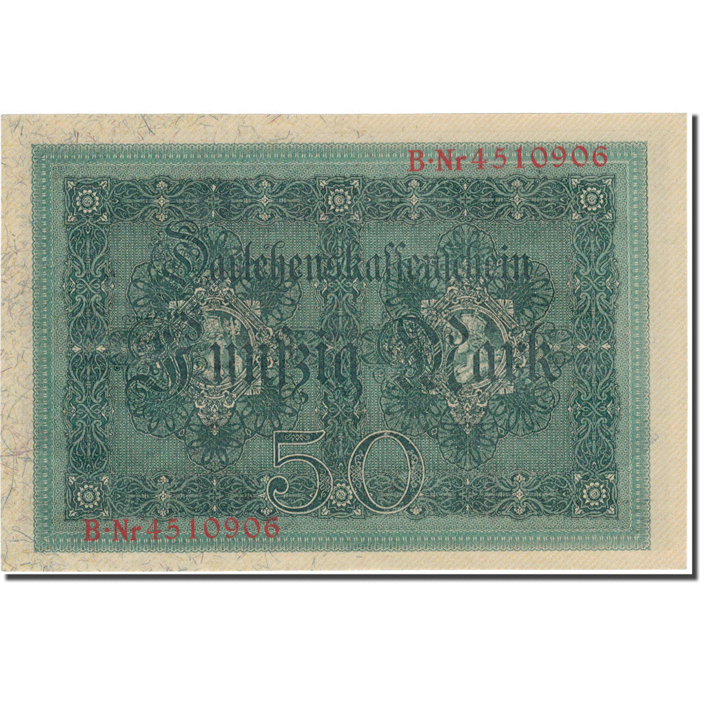Banknote, Germany, 50 Mark, 1914, 1914-08-05, KM:49b, UNC(63)
