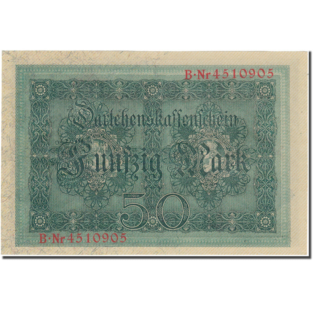 Banknote, Germany, 50 Mark, 1914, 1914-08-05, KM:49b, UNC(63)