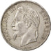 FRANCE, Napoléon III, 5 Francs, 1867, Paris, KM #799.1, EF(40-45), Silver, G...