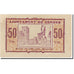 Banknote, Spain, VERGES, 50 Centimos, Ville, 1937, 1937, UNC(60-62)