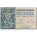 Banknote, Spain, BARCELONA, 1 Peseta, Blason, 1938, 1938, VF(30-35)